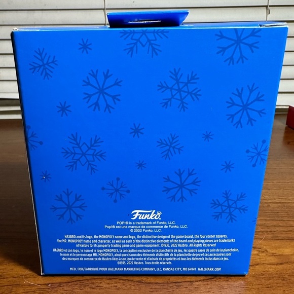 Funko Pop! Hallmark Mr Monopoly Christmas Tree Ornament 2022 Walmart Exclusive - Picture 2 of 6